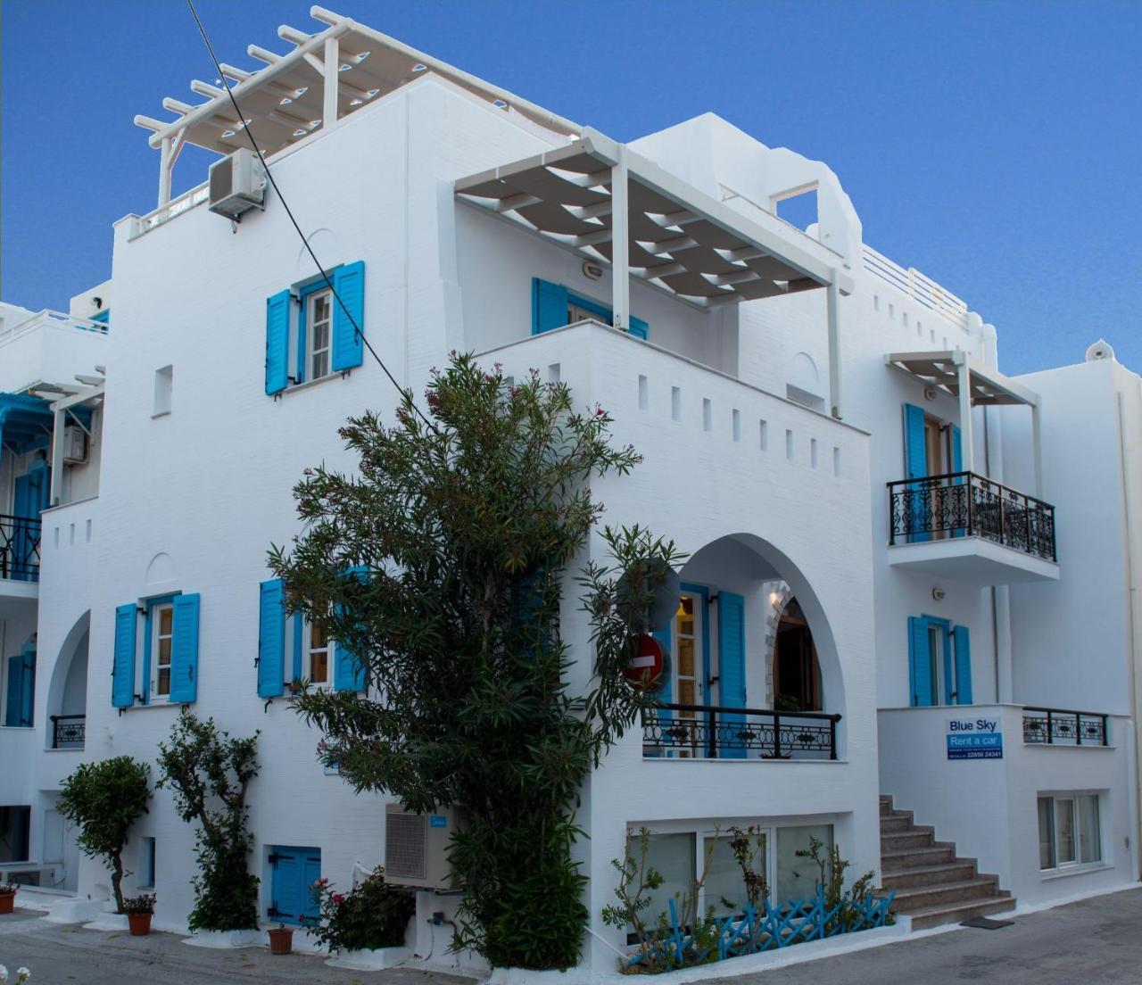 Blue Sky Summer Naxos City Dış mekan fotoğraf